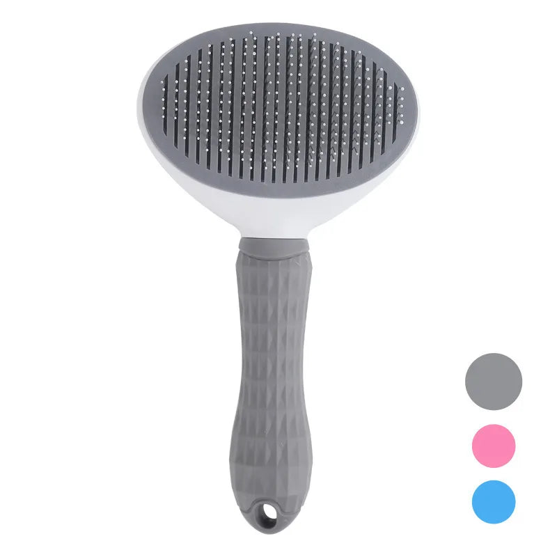 Cepillo Autolimpiable para Perros y Gatos