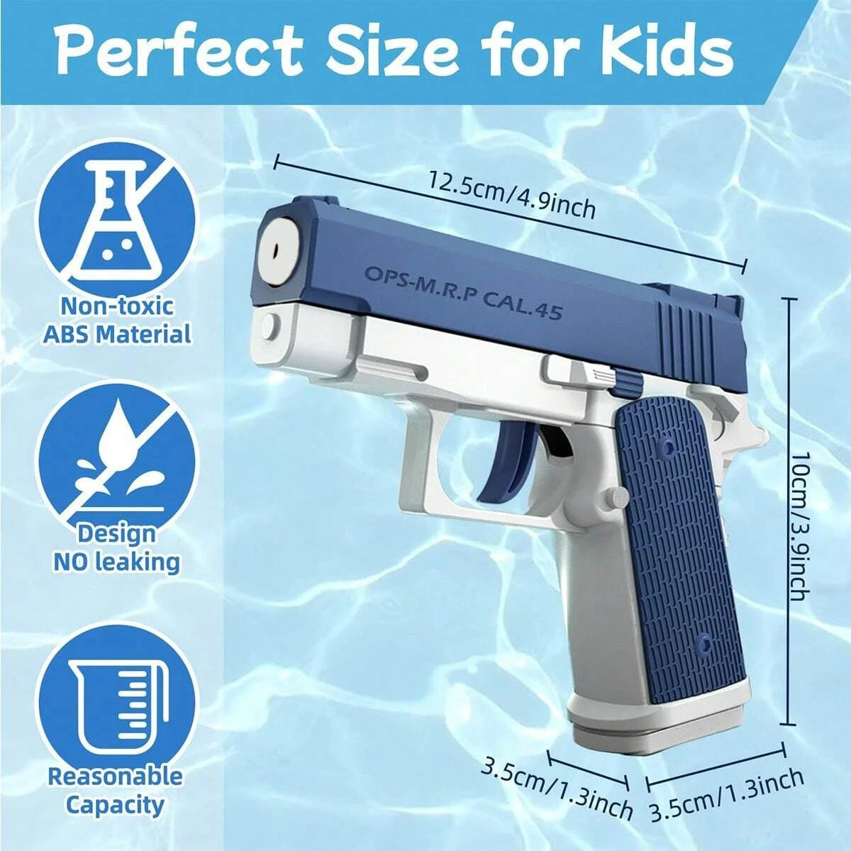 Pistola de Agua M1911 de Alta Presión