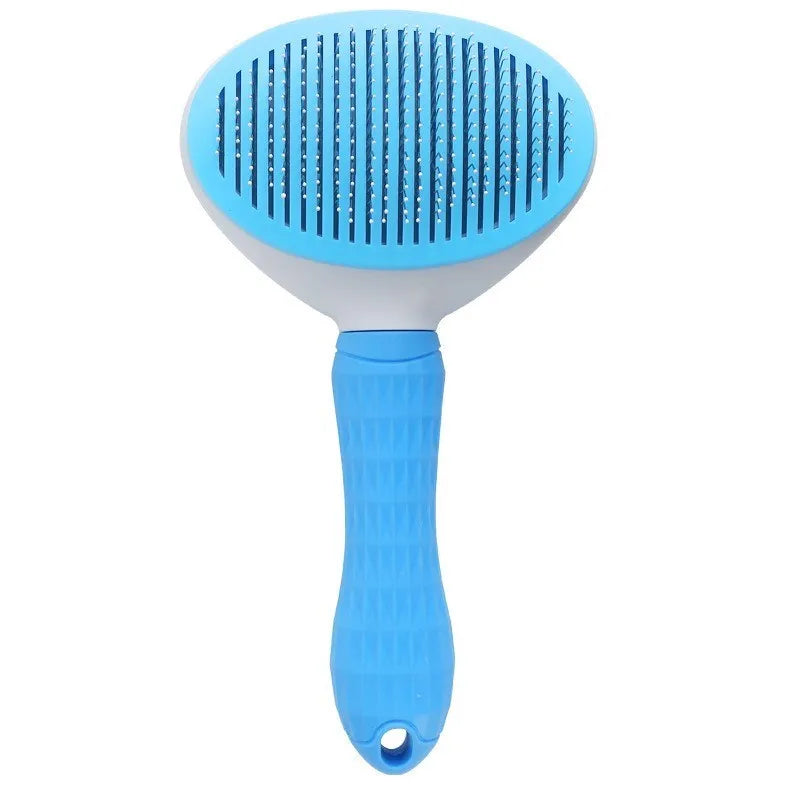 Cepillo Autolimpiable para Perros y Gatos